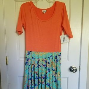 Lularoe Nicole dress, size medium